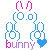Dieren Konijnen Icon plaatjes 