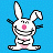 Dieren Konijnen Icon plaatjes 