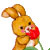 Dieren Konijnen Icon plaatjes 
