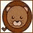 Dieren Leeuwen Icon plaatjes 