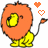 Dieren Leeuwen Icon plaatjes 
