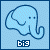 Dieren Icon plaatjes Olifant 