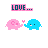 Dieren Icon plaatjes Olifant 