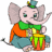 Dieren Icon plaatjes Olifant 