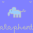 Dieren Icon plaatjes Olifant 