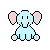 Dieren Icon plaatjes Olifant 