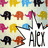 Dieren Icon plaatjes Olifant 