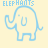 Dieren Icon plaatjes Olifant 