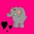 Dieren Icon plaatjes Olifant 