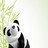 Dieren Panda Icon plaatjes 