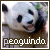 Dieren Panda Icon plaatjes 