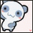 Dieren Panda Icon plaatjes 
