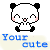 Dieren Panda Icon plaatjes Your Cute Panda
