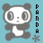 Dieren Panda Icon plaatjes 