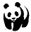 Dieren Panda Icon plaatjes 