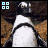 Dieren Pinguins Icon plaatjes 