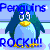 Dieren Pinguins Icon plaatjes 