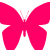 Dieren Vlinders Icon plaatjes 