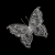 Dieren Vlinders Icon plaatjes Mooie Vlindertjes