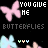 Dieren Vlinders Icon plaatjes 
