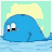 Dieren Walvissen Icon plaatjes 