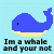 Dieren Walvissen Icon plaatjes 