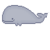 Dieren Walvissen Icon plaatjes 