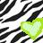 Dieren Zebra Icon plaatjes 