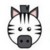 Dieren Zebra Icon plaatjes 