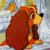 Disney Lady en de vagebond Icon plaatjes 
