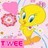 Tweety Disney Icon plaatjes 