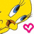 Tweety Disney Icon plaatjes 