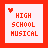 High school musical Icon plaatjes Film serie 