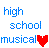 High school musical Icon plaatjes Film serie 