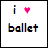 Ballet Icons Icon plaatjes 