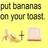 Banaan Icons Icon plaatjes 