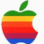 Icons Icon plaatjes Ipod Apple Logo Regenboog
