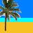 Icons Icon plaatjes Palm boom 