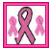 Icons Icon plaatjes Pink ribbon 