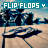Icons Icon plaatjes Teenslippers 