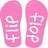 Icons Icon plaatjes Teenslippers 