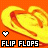 Icons Icon plaatjes Teenslippers 