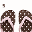 Icons Icon plaatjes Teenslippers 