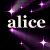 Icon plaatjes Naam icons Alice 