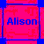 Icon plaatjes Naam icons Alison 