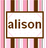 Icon plaatjes Naam icons Alison 