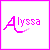 Icon plaatjes Naam icons Alyssa 