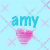 Icon plaatjes Naam icons Amy 