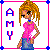 Icon plaatjes Naam icons Amy 