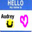 Icon plaatjes Naam icons Audrey 